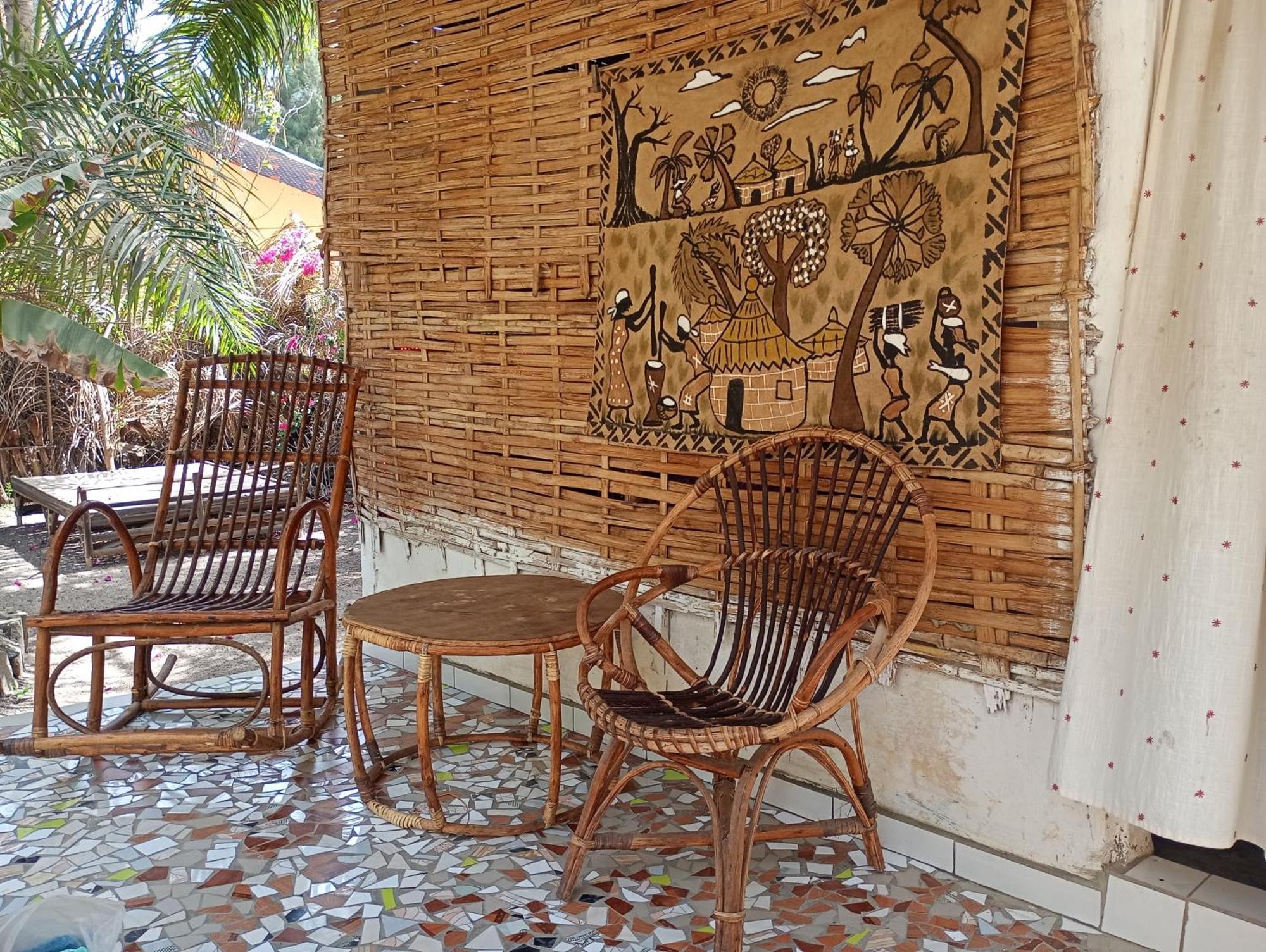Chez Bethy Case africaine Abémé Chambre photo